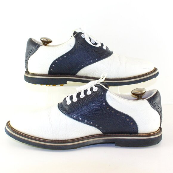 G/Fore Gallivanter Two Tone Leather Golf Shoes Mens (US 10.5/EU 43.5) - Picture 2 of 8